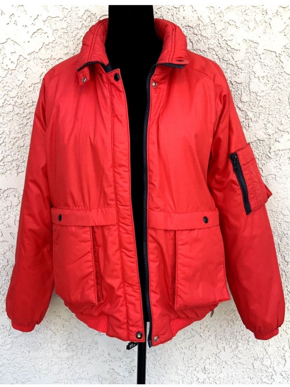 Vintage 80s White Stag Action Sports Red Ski Jacket Women’s L